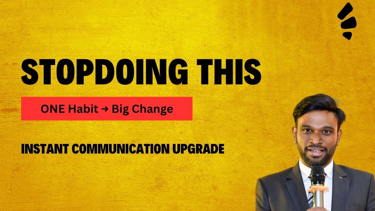 The ONE Communication Habit That Instantly Changes Your Life - YouTube