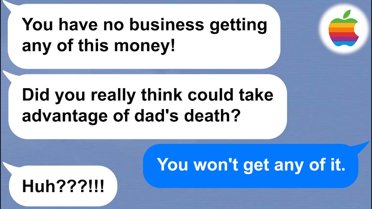 【Apple】Моя падчерица предприняла попытку выгнать меня из семьи сразу после похорон мужа.