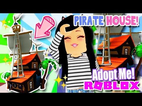 New Pirate House Update In Adopt Me Roblox Tea News Youtube - roblox new adopt me update adds a pirate themed costume furniture plus a pirate ship house entertainment focus