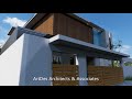 6000 sq.ft| 4BHK| Luxurious Contemporary style Villa at Thanjavur |ArtDes Architects And Associates