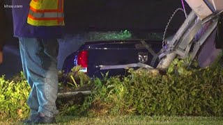 Stolen pickup lands in pond during high-speed chase on the west side