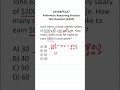 Translating Statements into an Equation: ASVAB/PiCAT  Math Knolwedge Practice Test Q