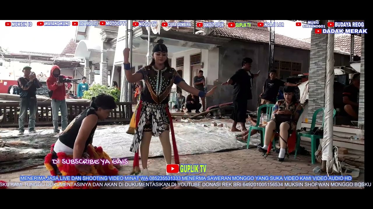 CH GUPLIK TV DADAK MERAK TARI DADAK MERAK DI GROGOL TAMBAKMAS KEBONSARI ...