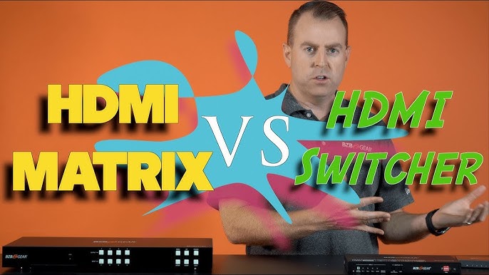 HDMI Switcher vs HDMI Splitter - Which One Should I Use? 