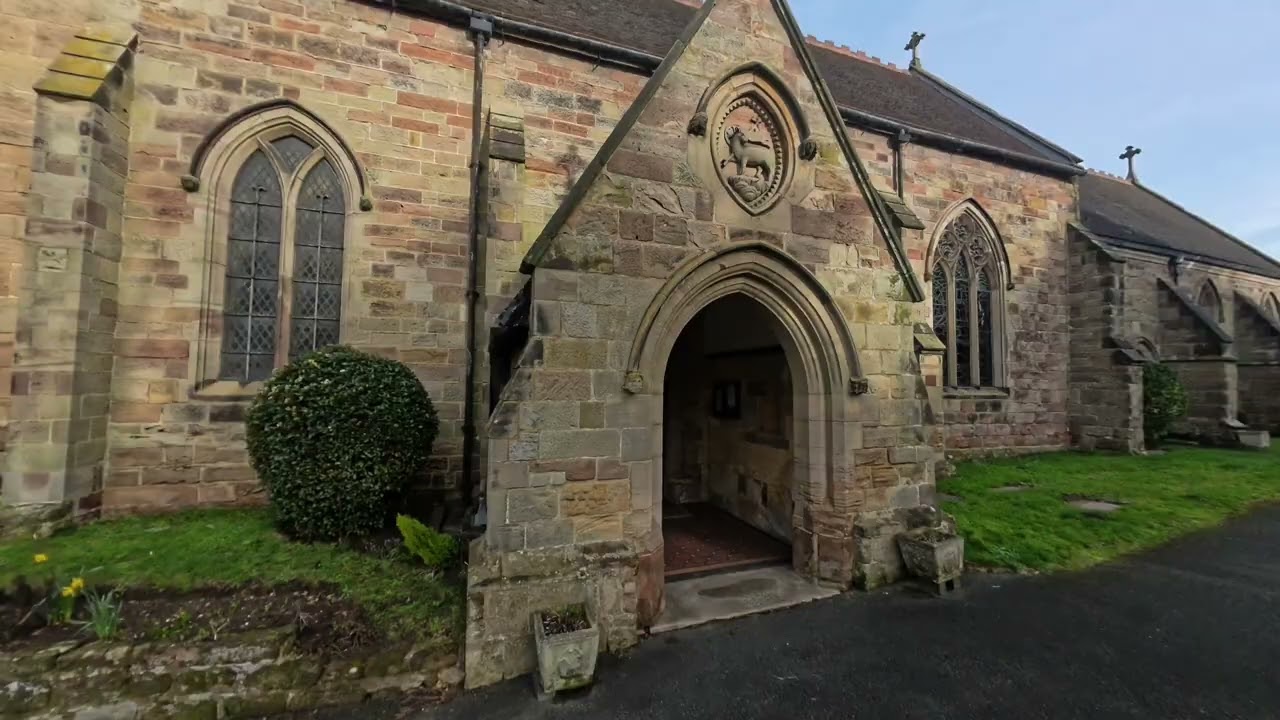 St Peter's Church, Netherseal viewed February 2026