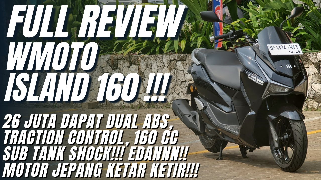 WMOTO Letbe Island 160 FULL REVIEW | Bikin Ketar Ketir Brand Jepang?