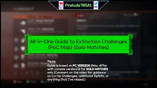 [Call of Duty: Ghosts (Extinction)] Guide to All Point of Contact Challenges (Solo Matches)