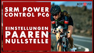 SRM PowerControl; PC 6 settings; Pairing, zero offset