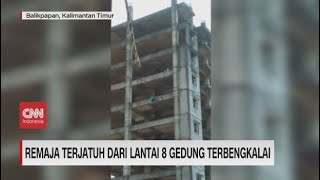 Remaja Terjatuh dari Lantai 8 Gedung Terbengkalai