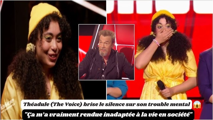 Théadule (The Voice) brise le silence sur son trouble mental : "Je me  sentais inadaptée"