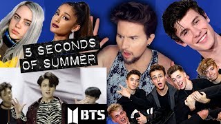 REACTING TO SONGS IVE NEVER HEARD 3