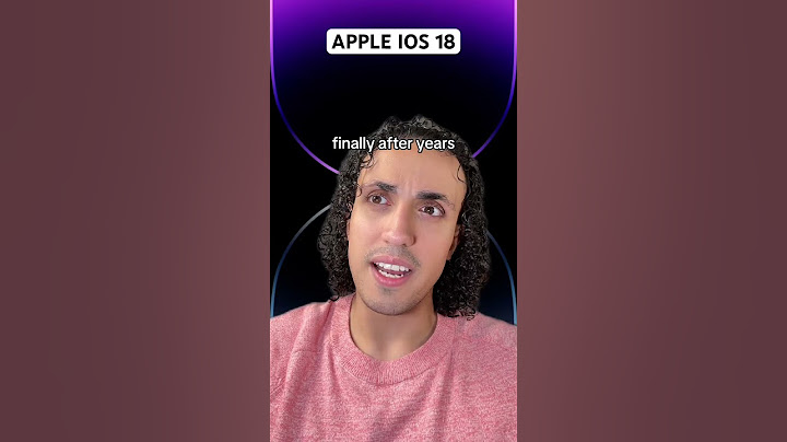 Apple IOS 18