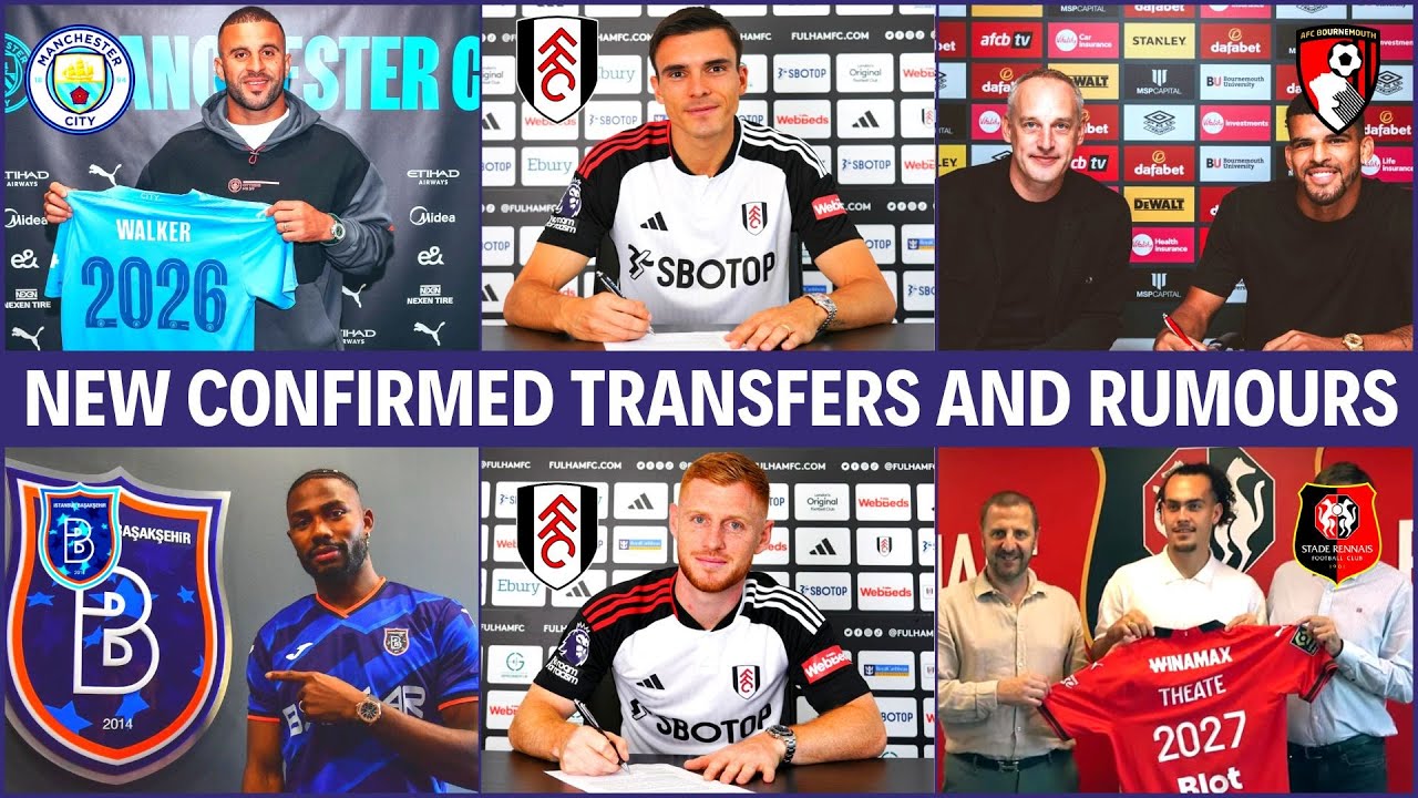 📣NEW CONFIRMED TRANSFERS & RUMORS Ft: WALKER, PAULINHA, SOLANKE
