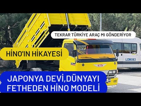 HİNO'ın HİKAYESİ ; JAPONYA DEVİ,DÜNYAYI FETHEDEN  hino modeli