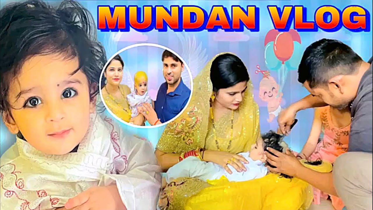 My Baby Boy Mundan Vlog👶 Mundan ke Bad Ram aur bhi cute lag rha h🥰