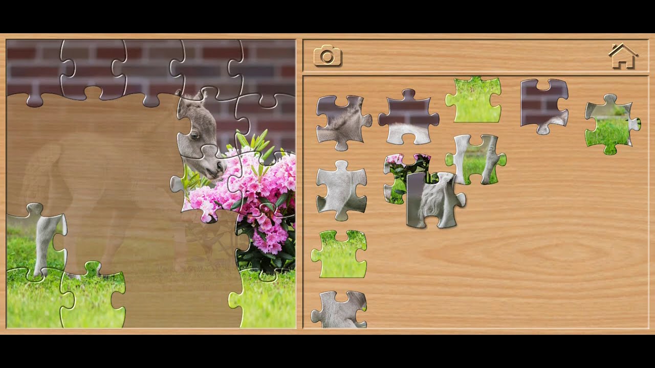 🐎 Pony Jigsaw Puzzle - Animals Puzzles for Kids Walkthrough