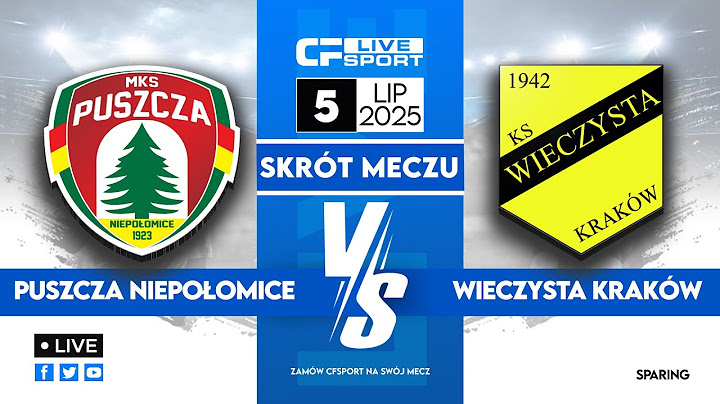 Skrót 🎬 | Puszcza Niepołomice - Wieczysta Kraków | 05.07.2025 | Sparing ⚽