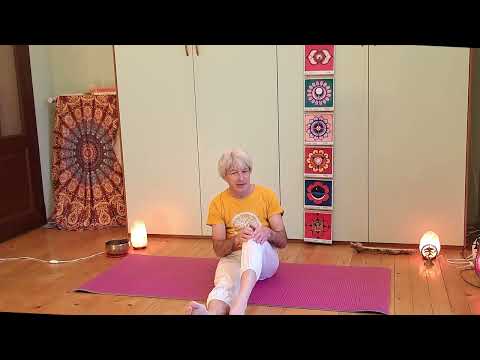 Yoga al tappetino per anziani e principianti 3° lezione. Articolazioni inferiori