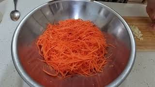 САМЫЙ ПРОСТОЙ САЛАТ ИЗ МОРКОВИ/THE EASIEST CARROT SALAD