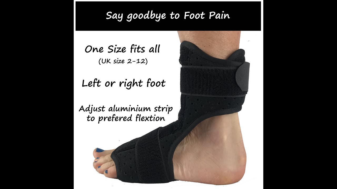 gr8ful night brace for plantar fasciitis video 