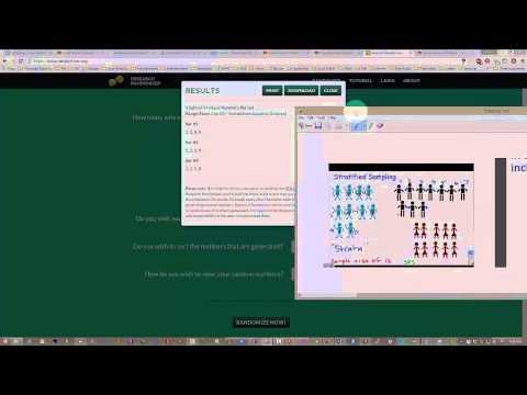 Stratified versus cluster random sampling