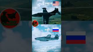 🇺🇸US vs 🇷🇺Russia: Fighter Jet Maneuver Showdown 💥🛩️ #aircombat #usvsrussia #fighterjet