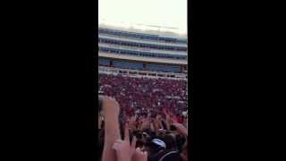Texas Tech rushes the field after upsetting #5 WVU