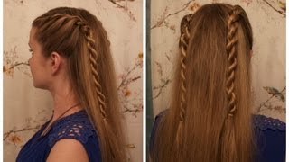 Game of Thrones Inspired Hair: Dany Targaryen's Season 4 Rope Braids. screenshot 3