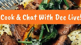 Cooking for my college besties | LIVE