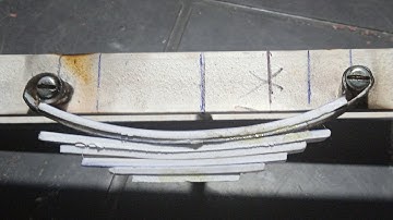 Miniature bus/truck Suspension making.Easy method. miniature bus shock absorber.|KL VANDI CRAFTS 10|