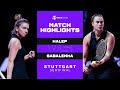Simona Halep vs. Aryna Sabalenka | 2021 Stuttgart Semifinal | WTA Match Highlights