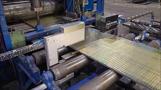 LMT-300A laser thickness gauges for measuring thickness and wedge on a Cu & brass strip milling line