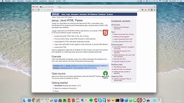 How to Jsoup the jQuery for Java
