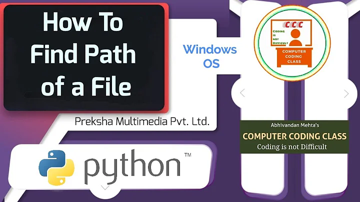 How to Find Path of a File in Python, Find Location of a file in Python, Python Tutorials, Python