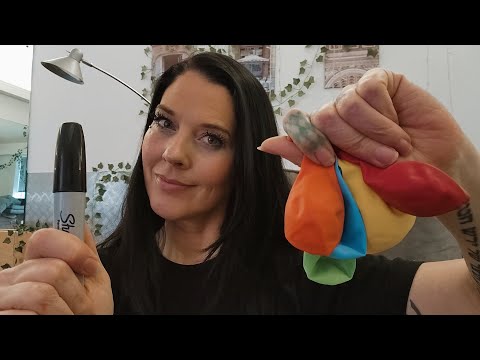 ASMR- Writing You A Special Message On Balloons 🎈✍️