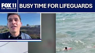 LA County lifeguards made nearly 2,000 rescues in 1 weekend