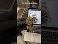 Rolex Sky-Dweller (Full Gold) - Black Dial, Fluted Bezel, and Oyster Bracelet #shorts #rolex #watch