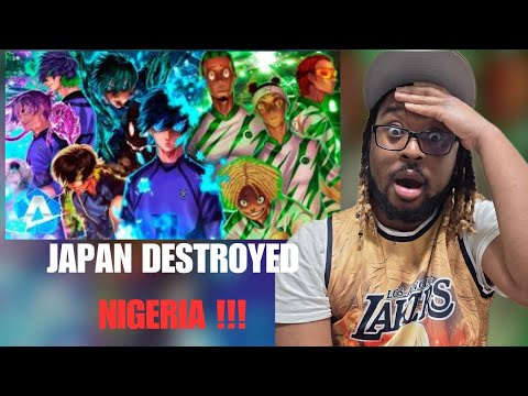 NIGERIA NEEDED HELP!! ♪ Japão X Nigéria (Blue Lock) | Copa do Mundo PT 1 | AniRap REACTION!!!