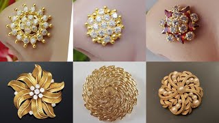 Tinny Nose Indian Nose Stud Thanksgiving Day Gift Flower Nose Stud / Gold and silver Nose pin 2022
