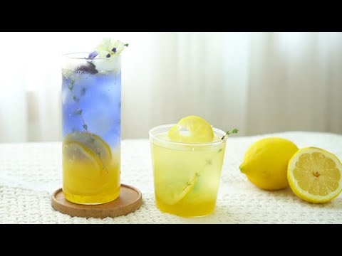 쓴맛 없는 수제 레몬청으로 레몬에이드 & 레몬티 만들기 Lemonade , Lemon Tea :: 지니 Jiny