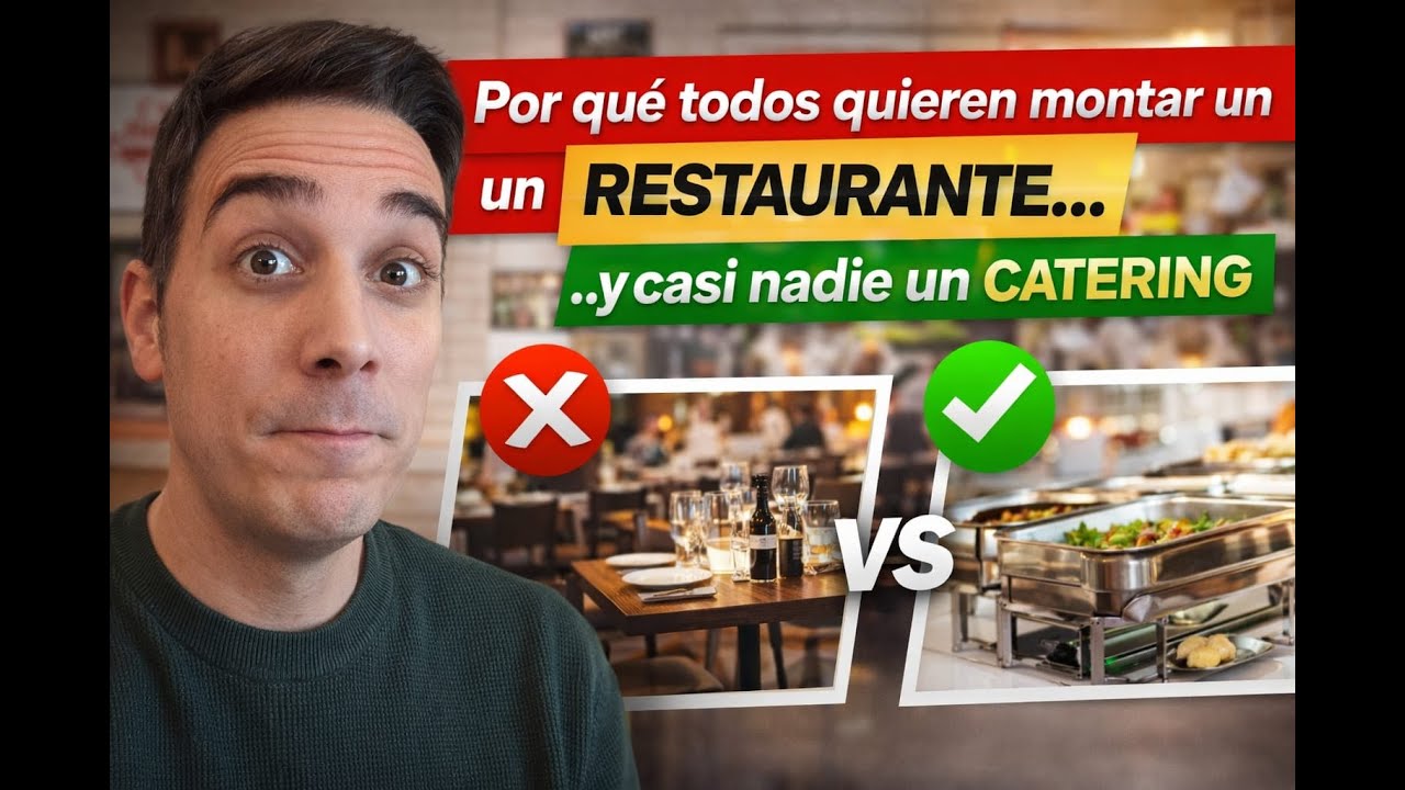 Restaurante o Catering: el error que comete casi todo el que emprende en comida