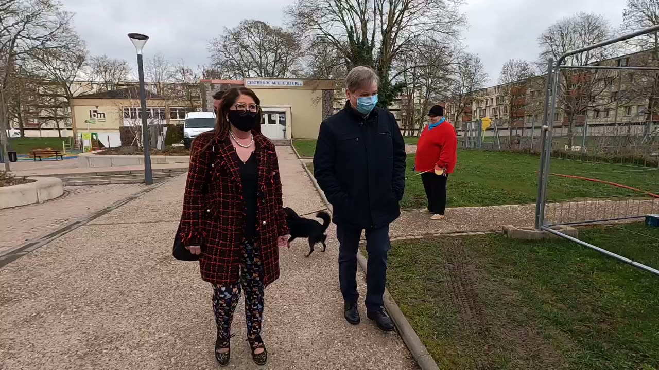 Visite de quartier à Bellecroix