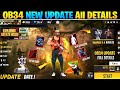 OB34 UPDATE FREE FIRE ADVANCE SERVER | NEW PET AND CHARACTER