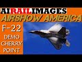 Cherry Point F-22 Demo Airailimages Airshow America May 2024