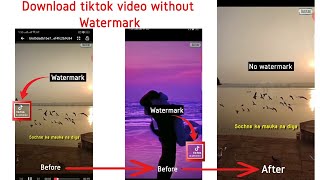 How to download tiktok video without watermark for android and iphone. New UPDATED screenshot 5