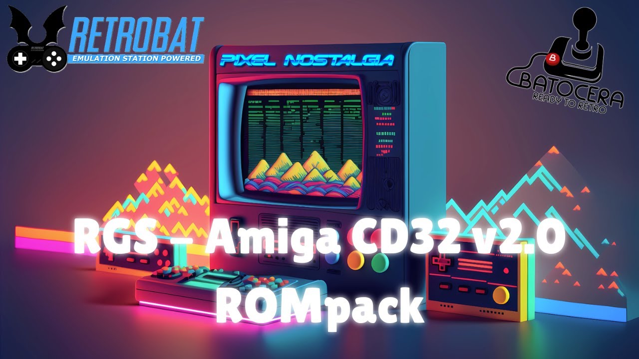 Pixel Nostalgia - RGS ROMPack - Amiga CD32 v2.0 - YouTube