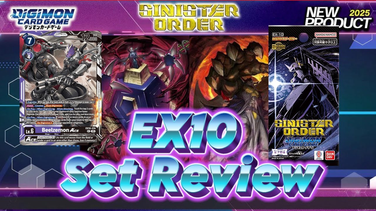Digimon EX10 Set Review - YouTube
