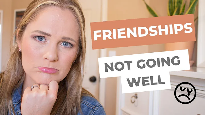 What to do when a Friendship is NOT going well