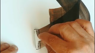 Super satisfying handwriting Arabic Calligraphy with a disposable razor