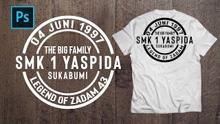 buat desain BAJU DISTRO dengan mudah di Adobe Photoshop
